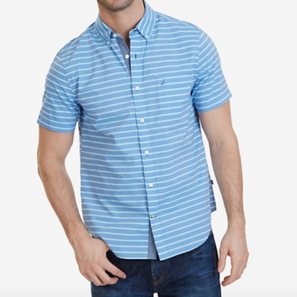 Nautica Other - Nautica SLIM FIT HORIZONTAL STRIPE SLEEVE SHIRT